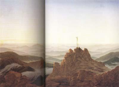 Caspar David Friedrich Morning in the Riesengebirge (mk10) oil painting picture
